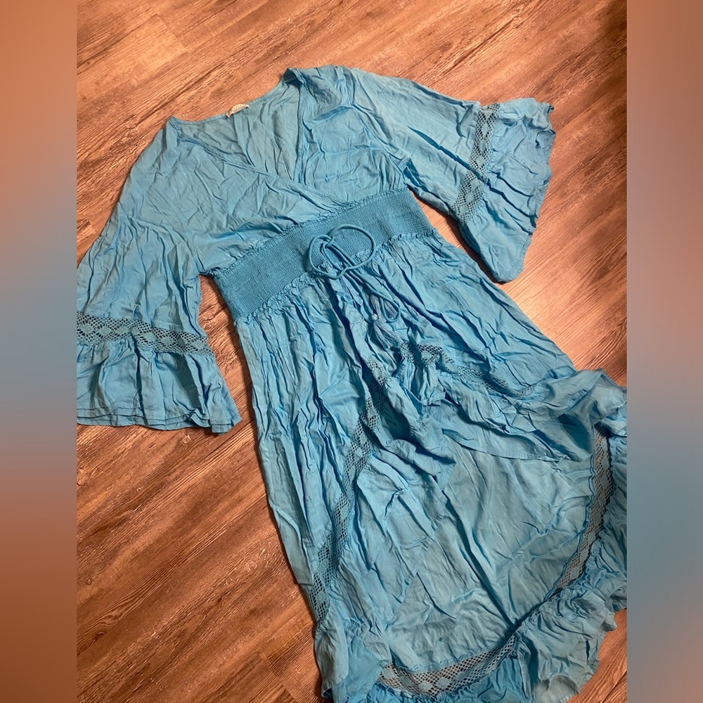 EUC VENUS BOHO Beach Cover-Up Dress Resort XL